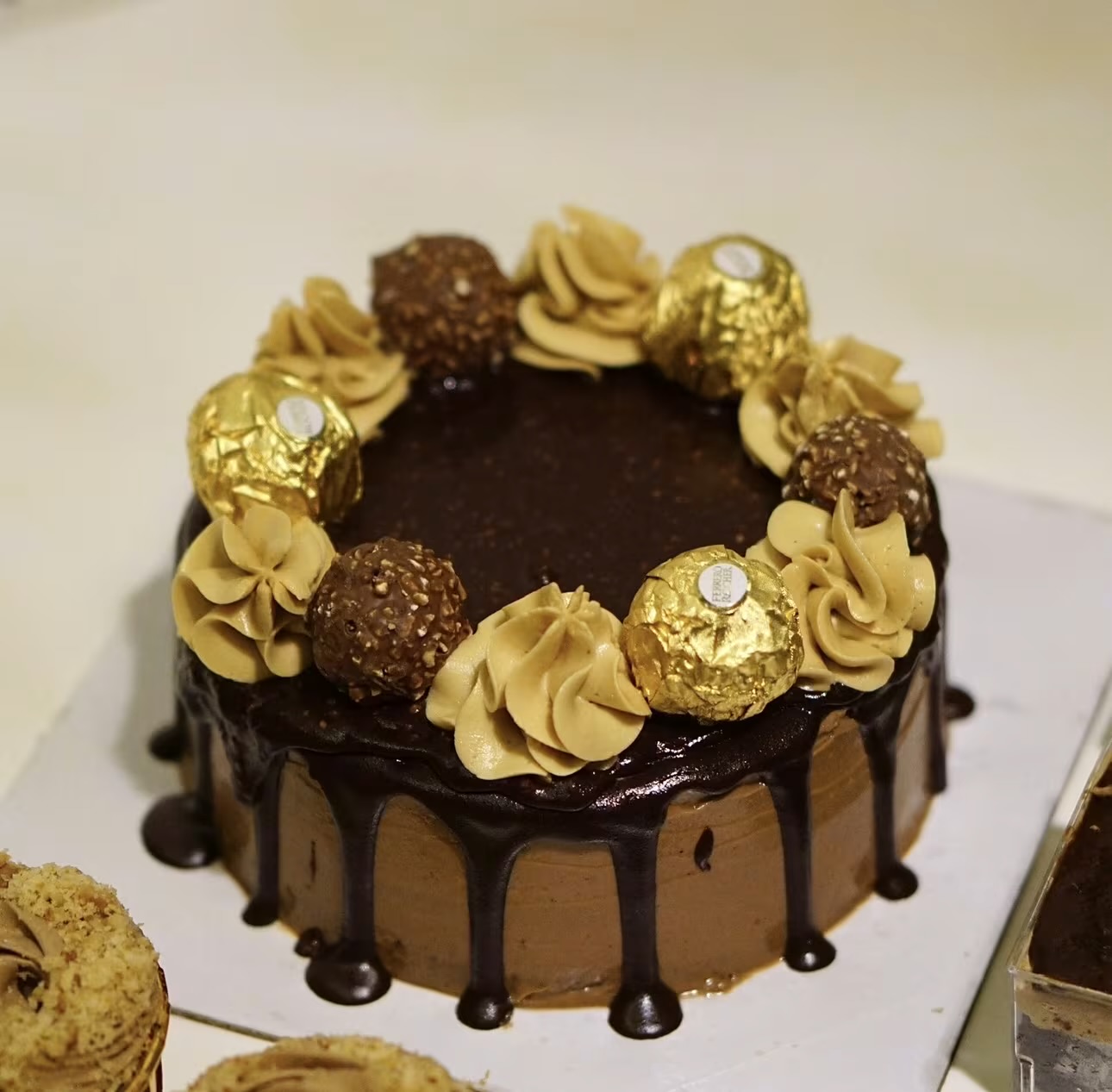 Ferrero Hazelnut Chocolate Cake's image