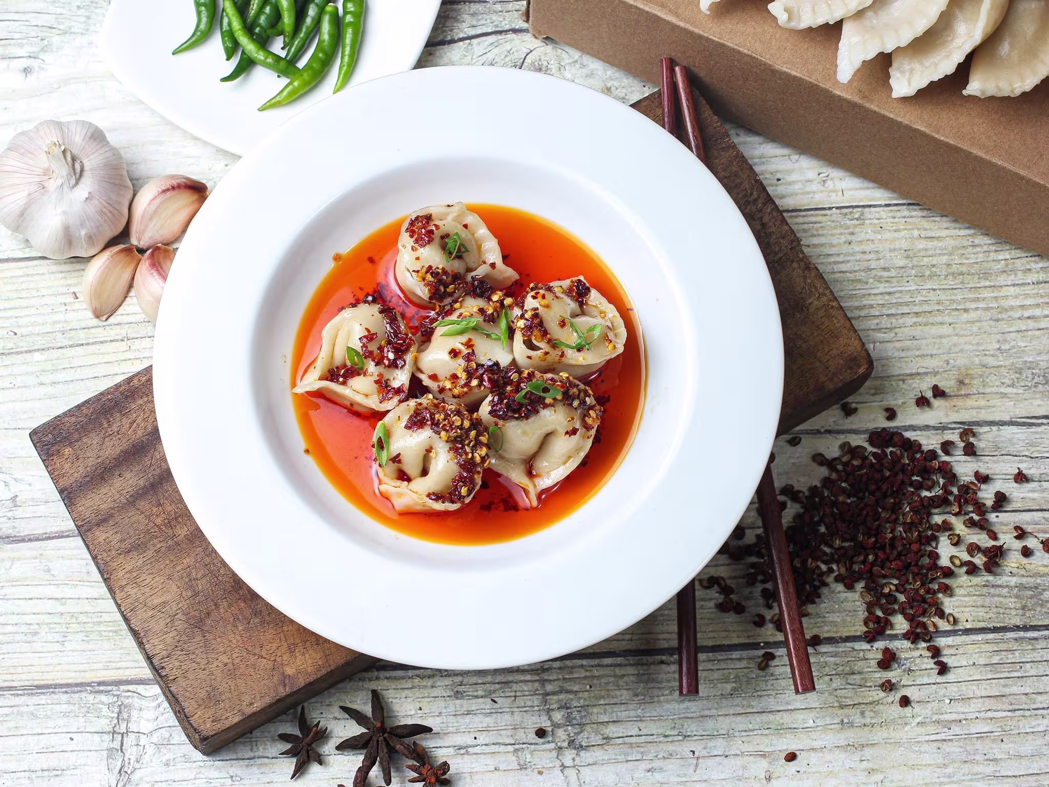 Dumpling In Chili Oil's image