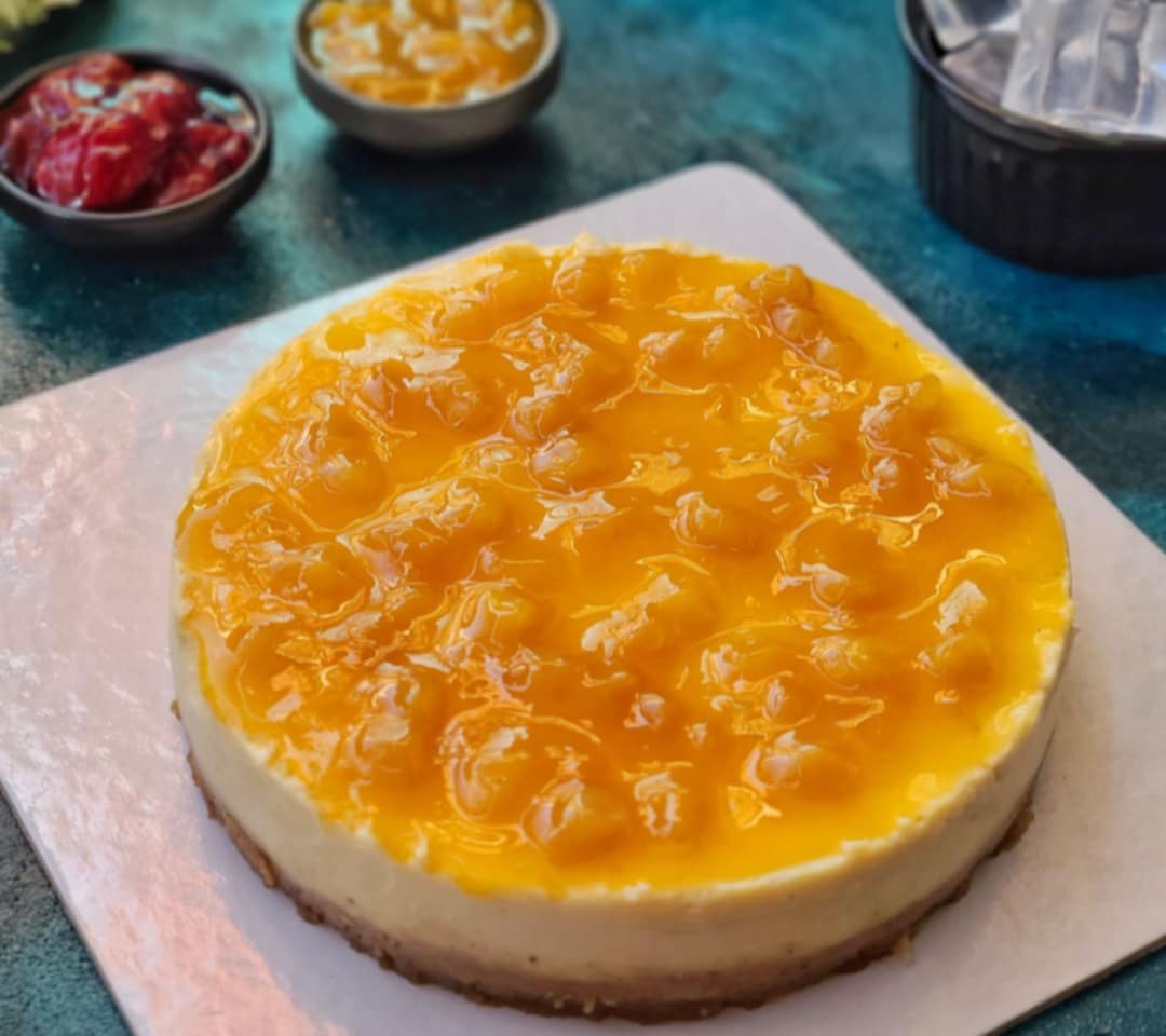 New york mango cheesecake