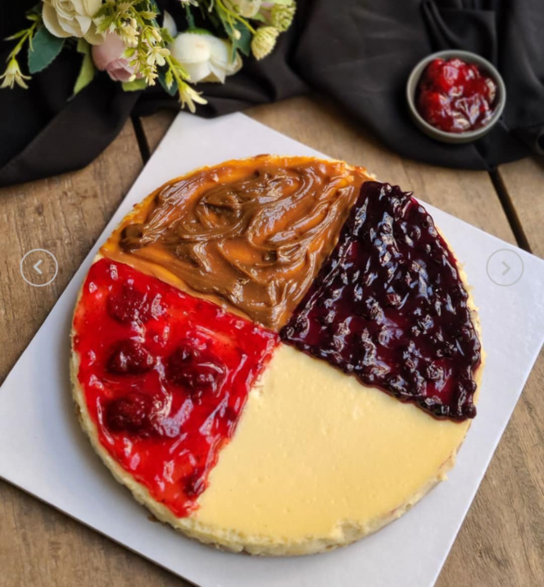 New York 4 pallete cheesecake