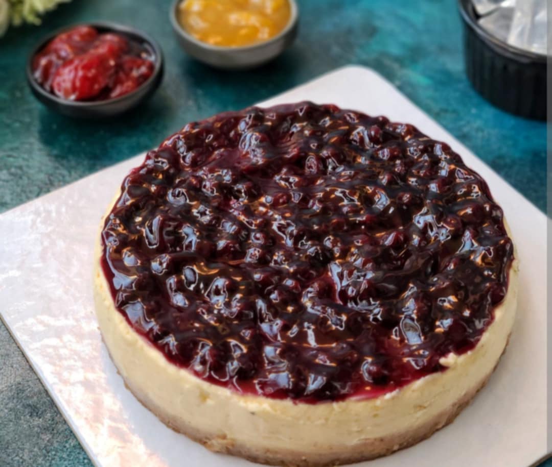 New york blueberry cheesecake