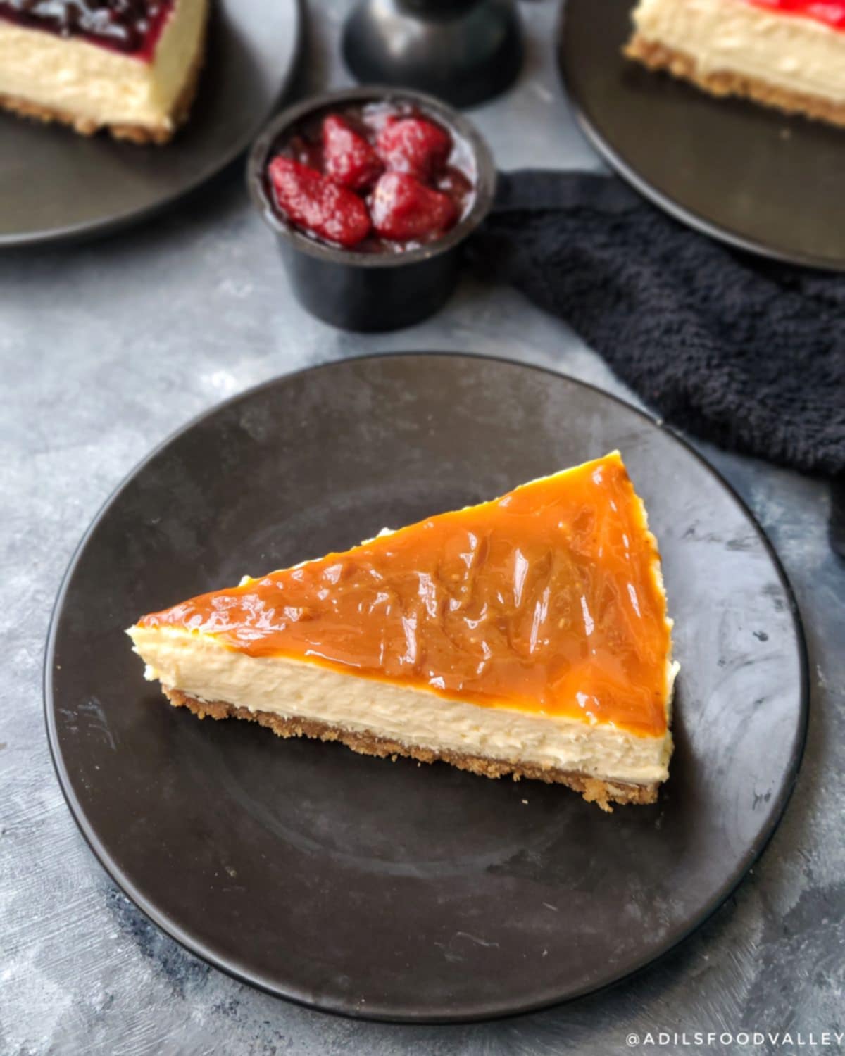 NY Salted Caramel Cheesecake
