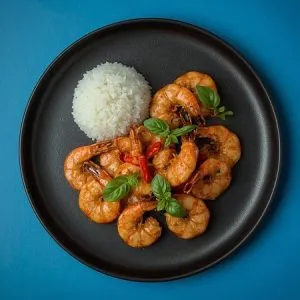 Sweet Basil Prawn's image