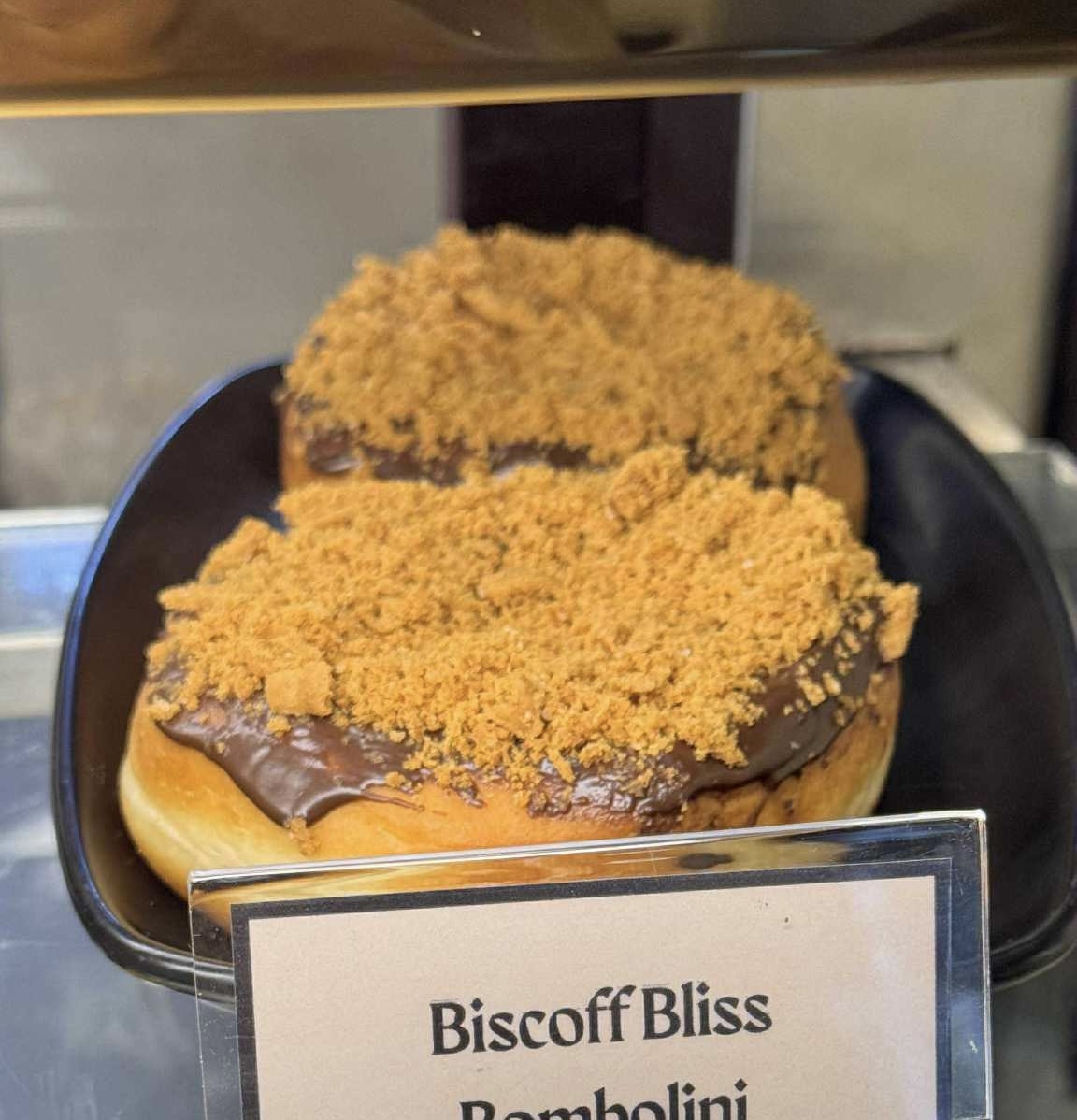 Biscoff Bliss Bomboloni